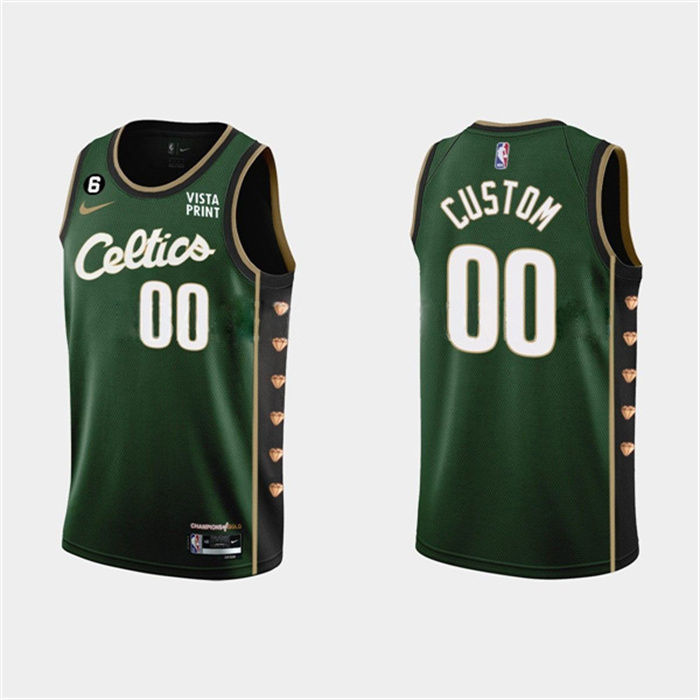Youth Boston Celtics Active Player Custom Green City Edition Swingman Stitched Jersey